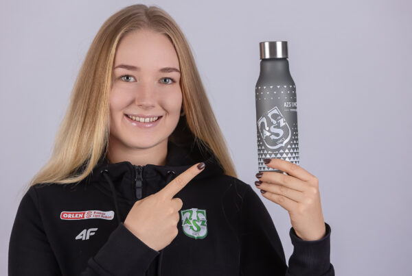 Klubowa butelka termiczna AZS UMCS Lublin