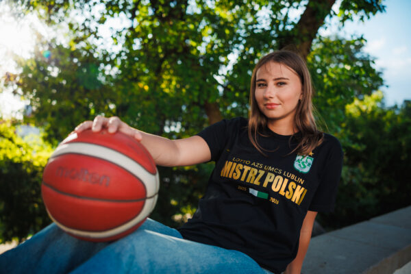 Mistrzowska koszulka LOTTO AZS UMCS Lublin 2025/2026 (czarna)