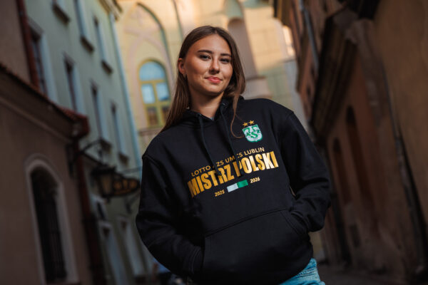 Mistrzowska bluza LOTTO AZS UMCS Lublin 2025/2026 (czarna)