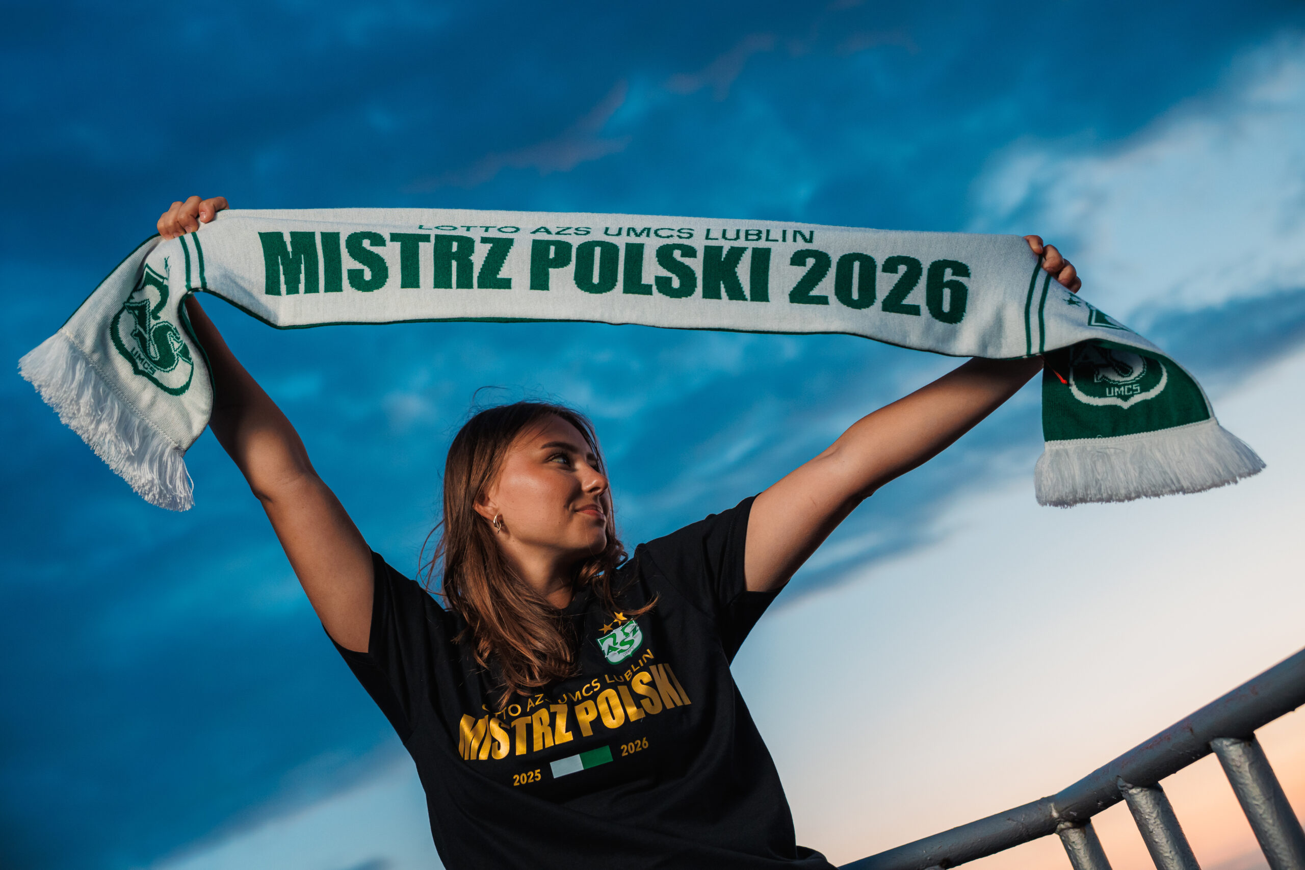 Mistrzowski szalik LOTTO AZS UMCS Lublin 2025/2026 - obrazek 5